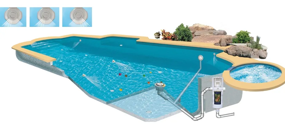 Paramount by Hayward : un système de nettoyage intégré à la piscine
