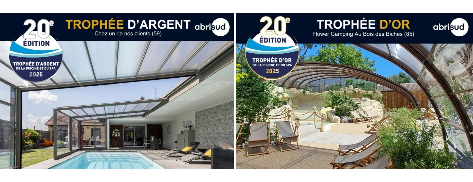 Abrisud récompense au trophée de la piscine et du spa 2025