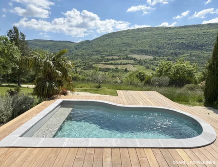 La médaille d'argent 2025 dans la catégorie Piscine à moins de 20 000 € aux Trophées de la Piscine 2025