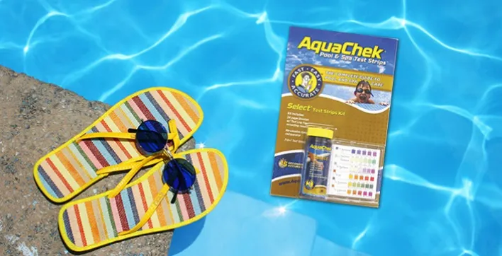 Des bandelettes de test faciles et précises pour l'eau de votre piscine ou de votre spa