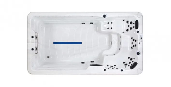 Un spa de nage aux dimensions raisonnables