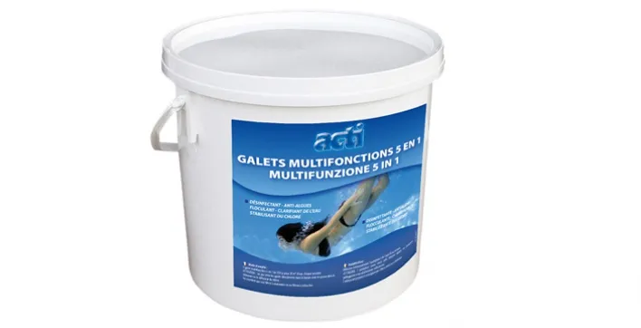 Le galet multifonction pour traiter l’eau de votre piscine.