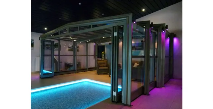 Découvrez en avant première le tout nouvel abri de luxe pour piscine de POOL COVER