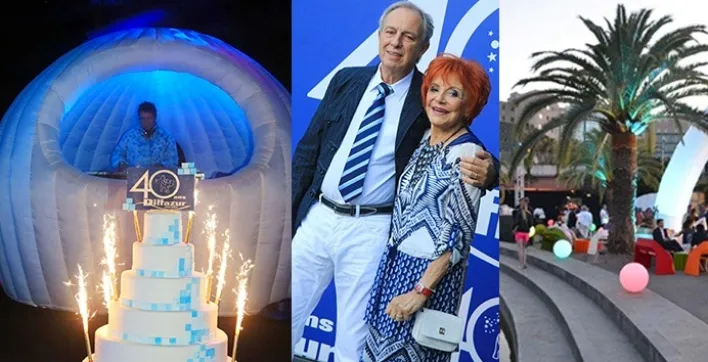 Les 40 ans de DIFFAZUR PISCINES : l'eau mise à l'honneur à Nice