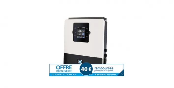 Offre découverte : 40€ remboursés sur l'Aquarite+