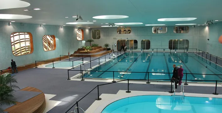 La première piscine Feng Shui