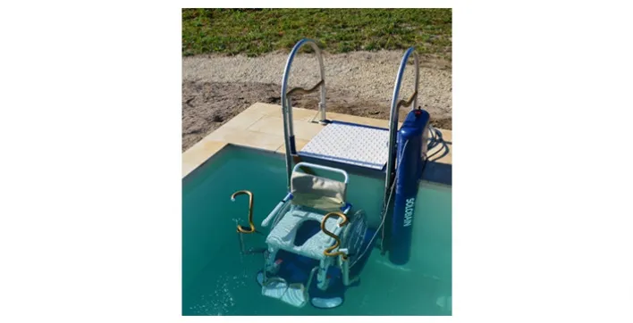 Une innovation piscine dédiée aux personnes à mobilité réduite