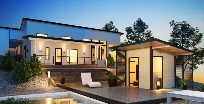 Nouveau sauna ingénieux et design dévoilé par Harvia