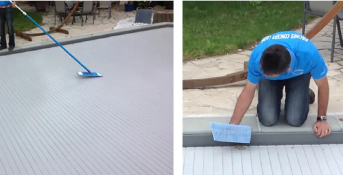 Nouveau balai microfibre pour nettoyer volets de piscine en PVC, lignes d’eau..