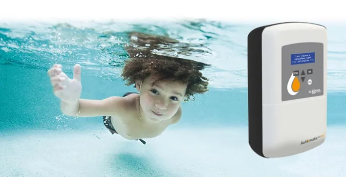 La régulation automatique pour le traitement de l’eau de la piscine à la portée de tous!