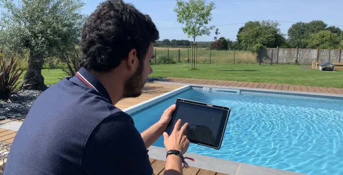 Un boîtier intelligent signé Magiline pour une piscine basse consommation