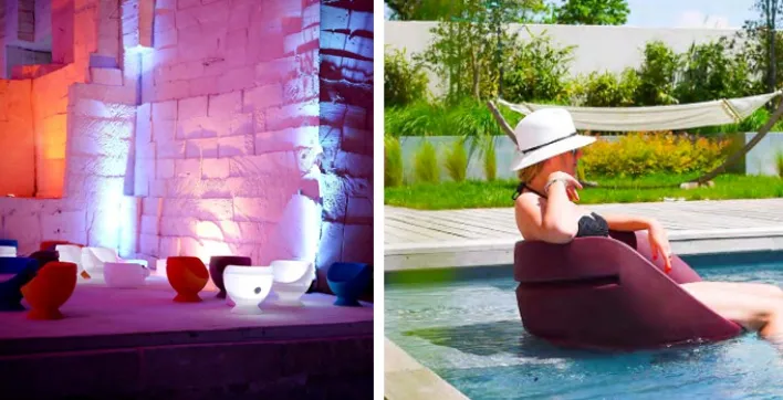 Nouvelle gamme de fauteuils flottants pour piscine