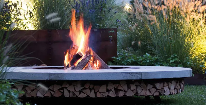 Aménager son jardin avec un brasero