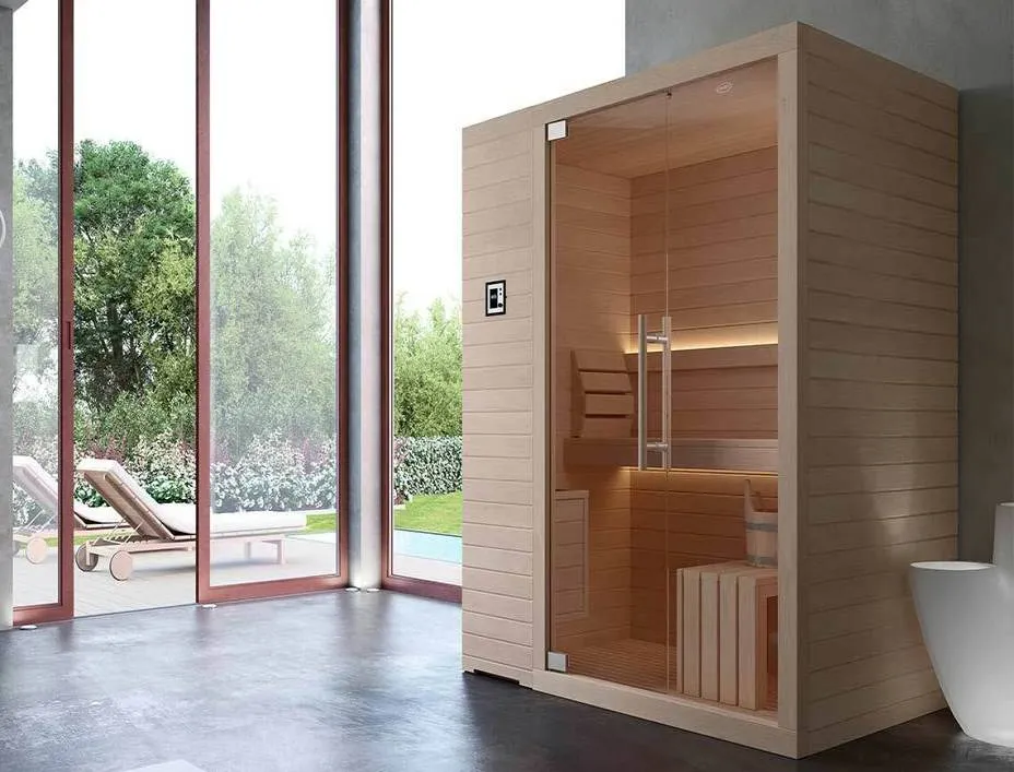 Un sauna de la collection Wood de Jacuzzi