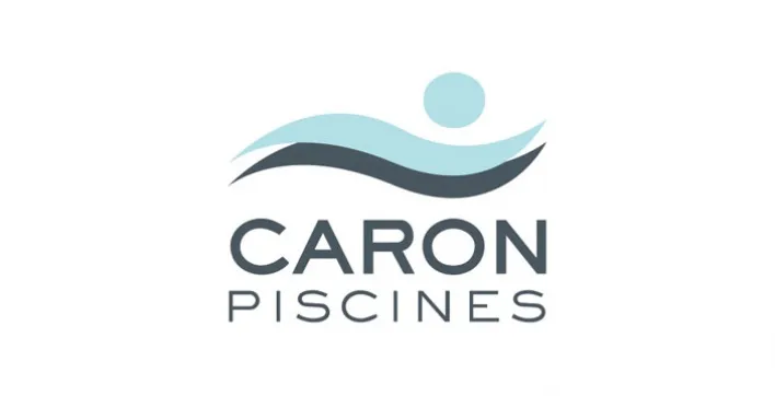 Les Piscines CARON présentent leur nouvelle signature : un logo frais et novateur