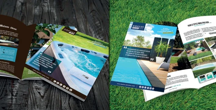 Les nouveaux catalogues Aquilus Piscines et Aquilus Spas sont arrivés !