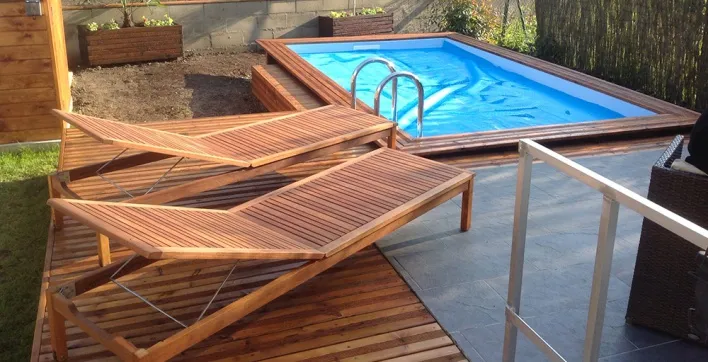 Piscines bois en kit faciles à monter