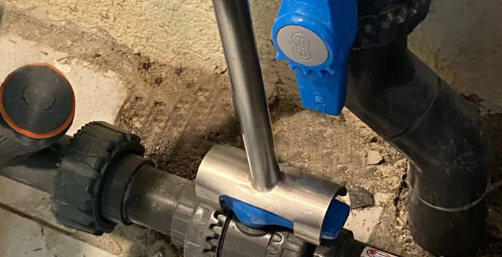 Ouvrez plus facilement vos vannes de piscine !