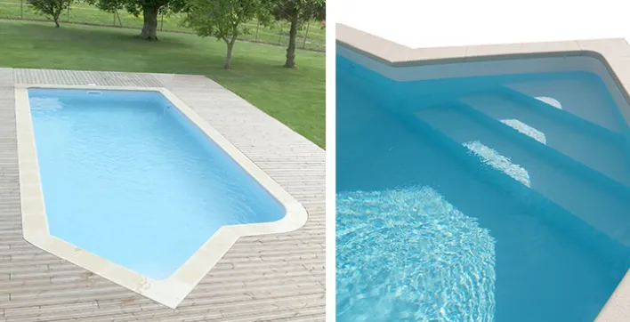 Le nouveau modèle déposé des Piscines Dugain