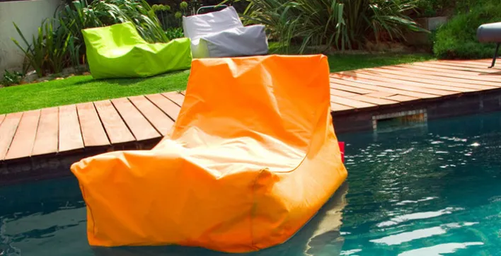Coussins pour piscine et extérieur originaux et tendance