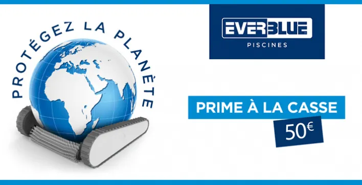 Prime à la casse sur les robots de piscine