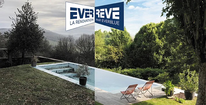 Rénovation de piscines : EVER RÊVE par EVERBLUE