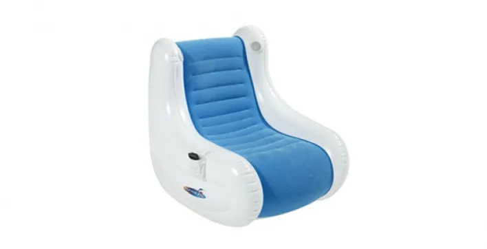 Le fauteuil gonflable avec musique Mp3 intégré