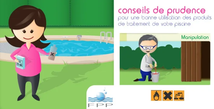 Les conseils d'utilisation des produits pour piscine