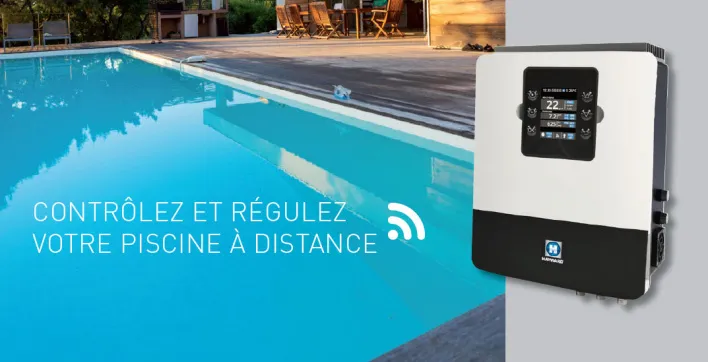 Entretien Piscines : Une commande à distance plus un électrolyseur au sel tout-en-un