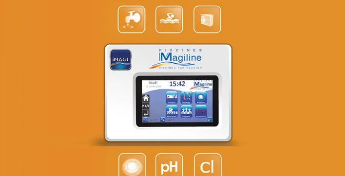 Piscines Magiline présente IMAGI, la domotique au service de votre piscine
