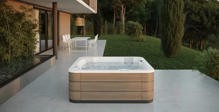 Le spa Balance E d’AstralPool : l’hydromassage pour toute la famille