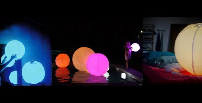 Des luminaires à placer vraiment partout! Même sur votre piscine...