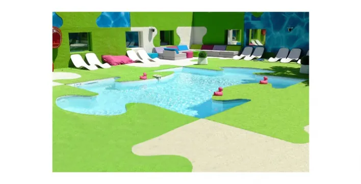 Les Piscines Magiline choisies pour la 4ème fois pour construire la piscine de Secret Story