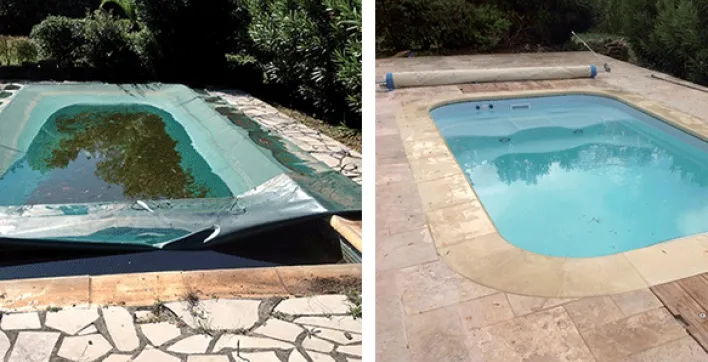 Quand une mini piscine remplace une grande
