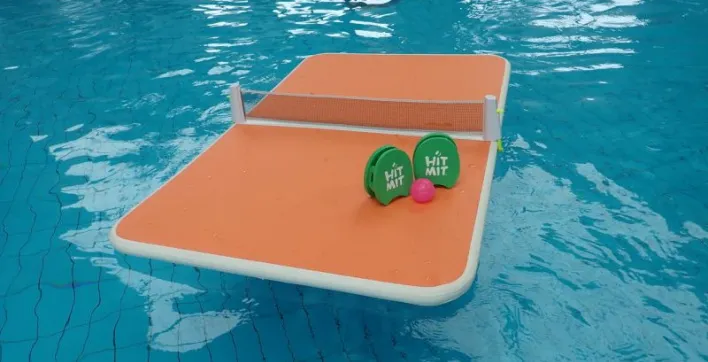 Le jeu de piscine de l’été 2021 s’appelle l’Aqua-Ping !
