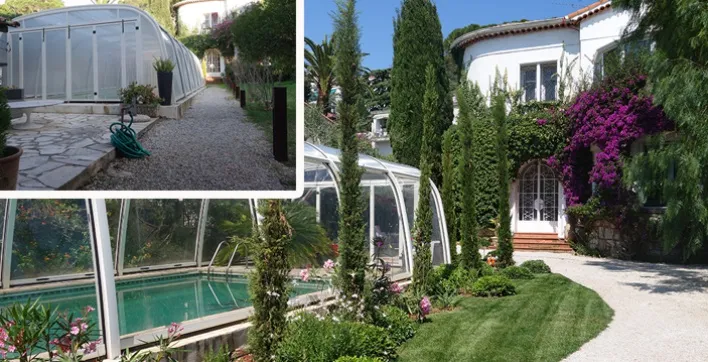 Des  piscines relookées par Brigitte Dematteis, designer de paysages…