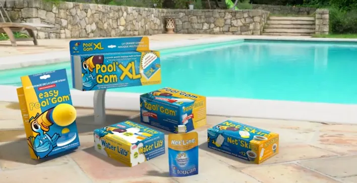 Toucan : Des accessoires bien pensés pour faciliter le nettoyage de la piscine