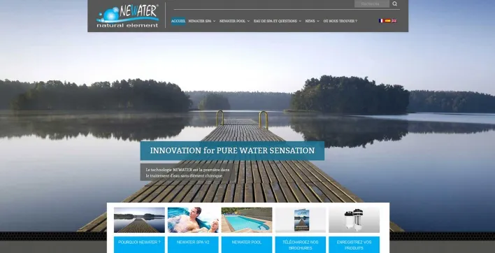 Un procédé de traitement de l'eau des piscines et des spas qui va faire du bruit…