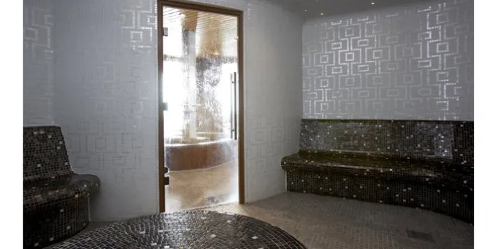 Le hammam Tylö prêt à carreler