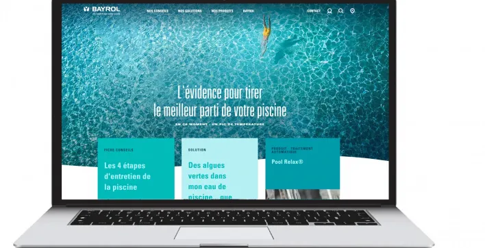 Traitement de l’eau : Bayrol présente la nouvelle version de son site