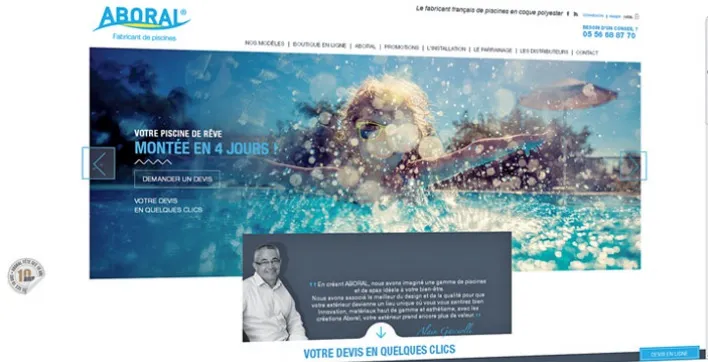 Rafraichissement du site web ABORAL