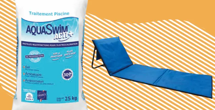 Entretenez votre piscine au sel et gagnez une chaise pliante !