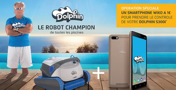 Achetez un robot nettoyeur, ajoutez 1€ et repartez avec un smartphone en prime !