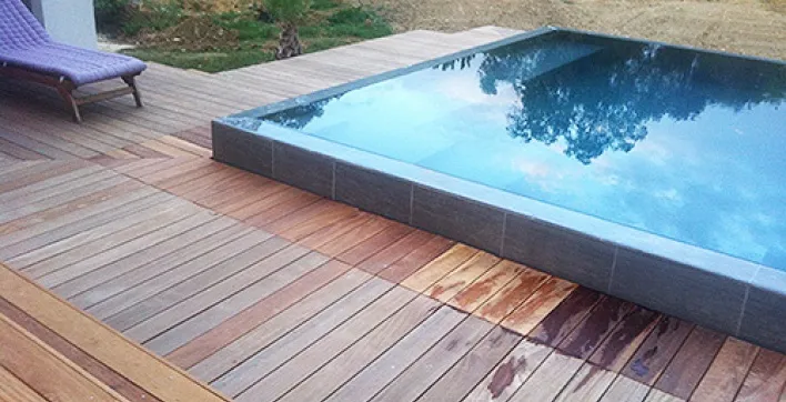 Une piscine DESIGN D'Ô EVERBLUE Trophée d'or aux 9e Trophées de la Piscine