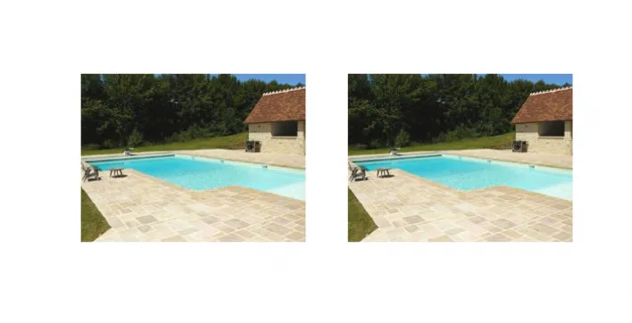 La pierre de Bourgogne en entourage de piscines