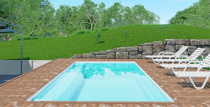 Alliance Piscines dévoile l'Angélite : une piscine coque compacte et design