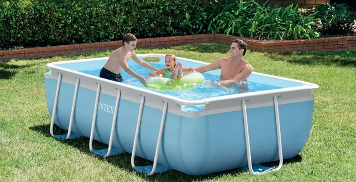 Les piscines tubulaires Prism d’Intex