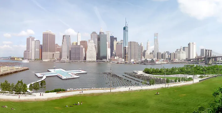 + Pool : la piscine new-yorkaise sur l’eau !