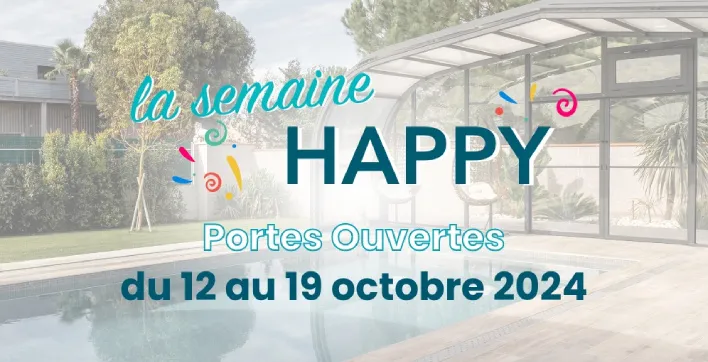 Portes ouvertes Abridays : 1000 € de réduction sur des abris de piscine haut de gamme