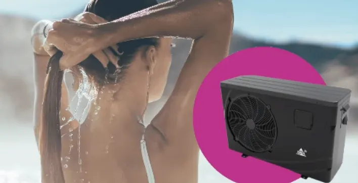 La pompe à chaleur en promotion à 1 € avec Piscines Ibiza